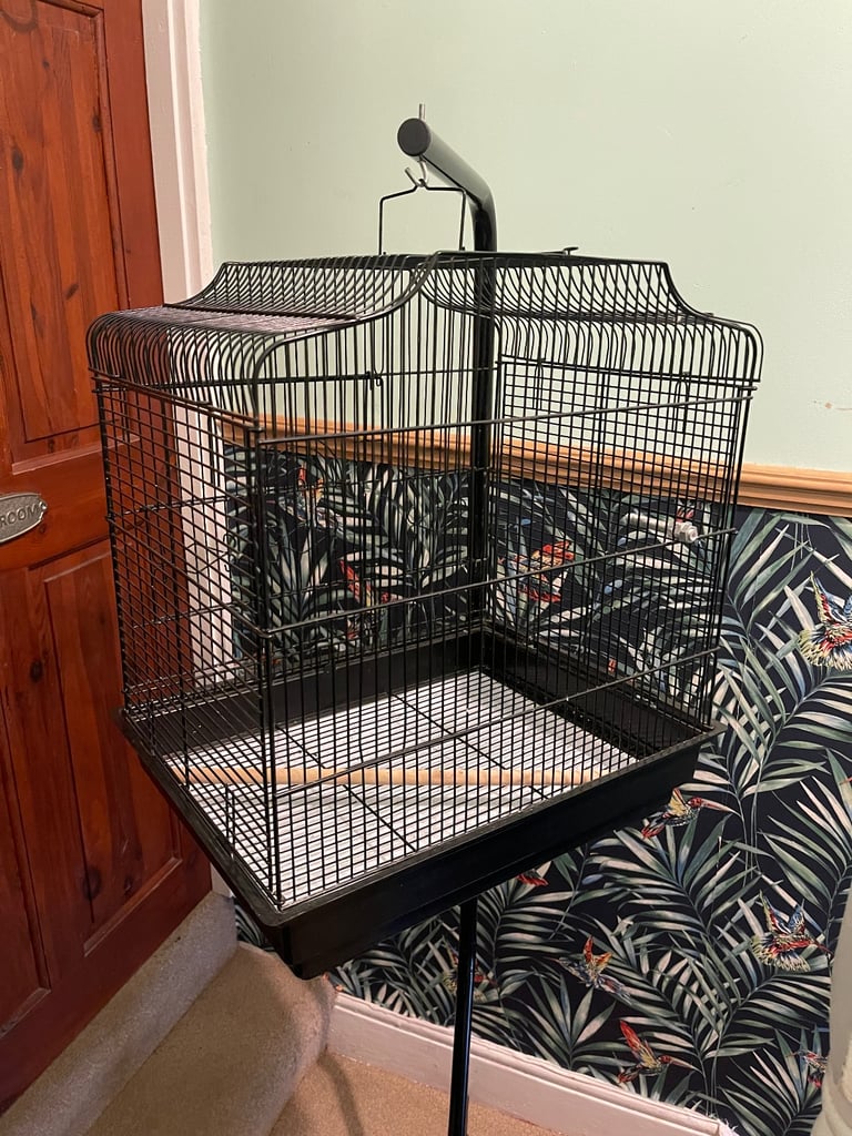 Birdcage and stand 
