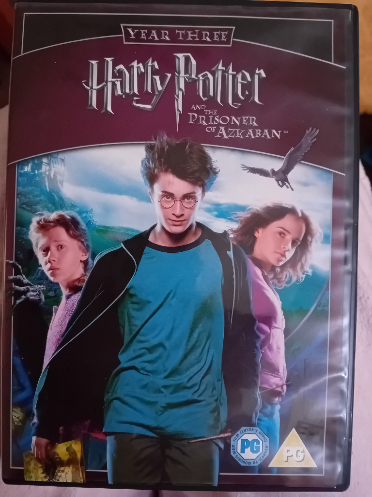 HARRY POTTER DVDS £4 FOR THE 3 OF THEM  CF39 8DG ONCE GONE I DONT HAVE ANYMORE
