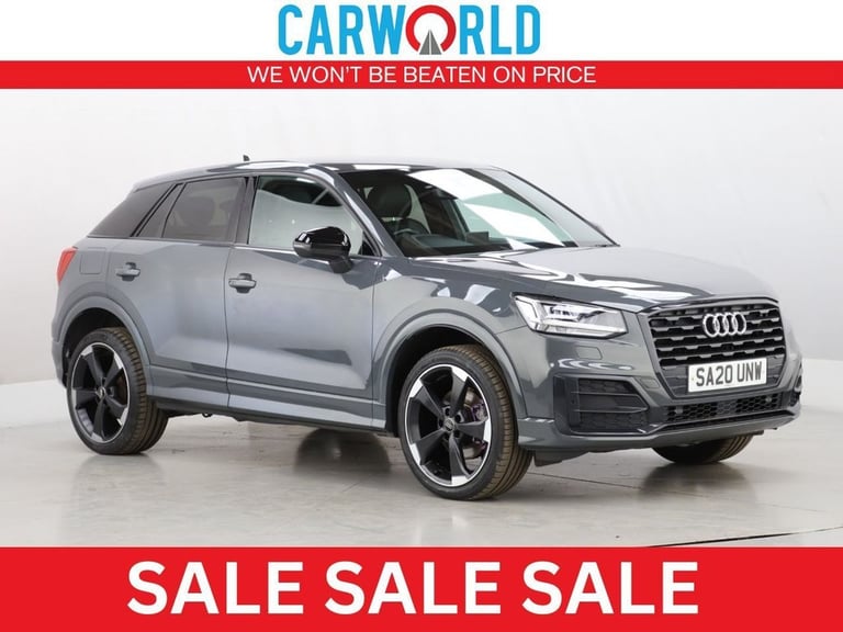 2020 Audi Q2 1.0 TFSI 30 Black Edition SUV 5dr Petrol Manual Euro 6 (s/s) (116 ps) ESTATE Petrol ...