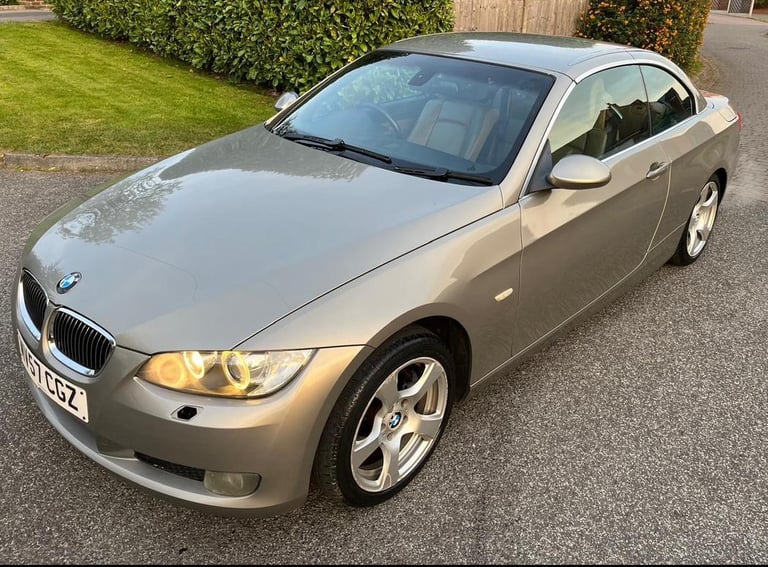 2007 (57) BMW 325i 3.0 SE PETROL CONVERTIBLE LONG MOT DRIVES GREAT JUST SERVICED