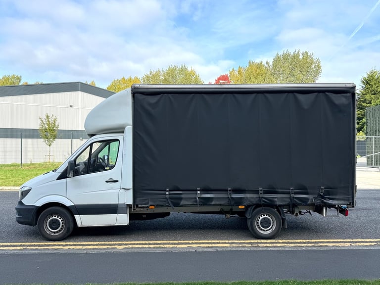 2015 Mercedes-Benz Sprinter 313 CDI LWB CURTAINSIDER LUTON BOX VAN CHASSIS CAB Diesel Manual