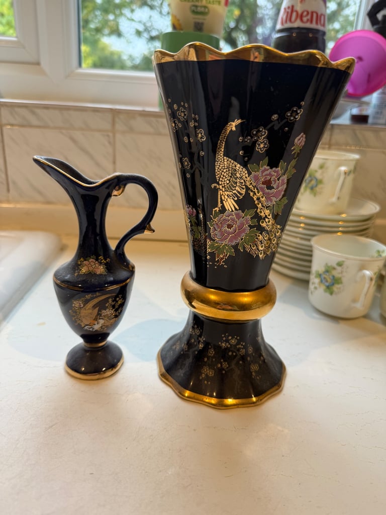 image for Desen Seramik vase and similar smaller one 