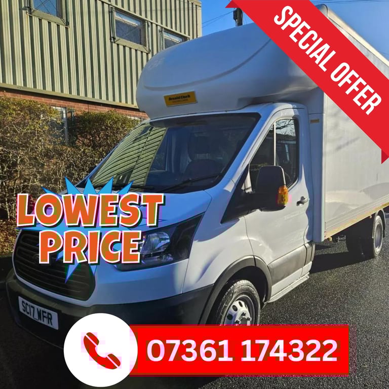 24/7 HOUSE REMOVAL MAN WITH VAN HIRE SERVICE FULL FLAT HOME MOVERS OFFICE MOVING COMPANY 