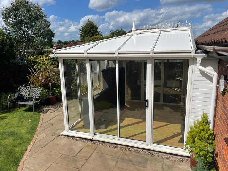 CONSERVATORY INSULATION Efficway install PVC PANELED CEILING Supplied & Fitted all incl.
