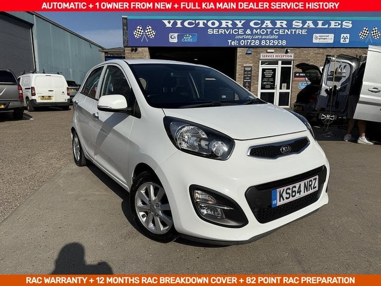 2015 Kia Picanto 2 Hatchback Petrol Automatic
