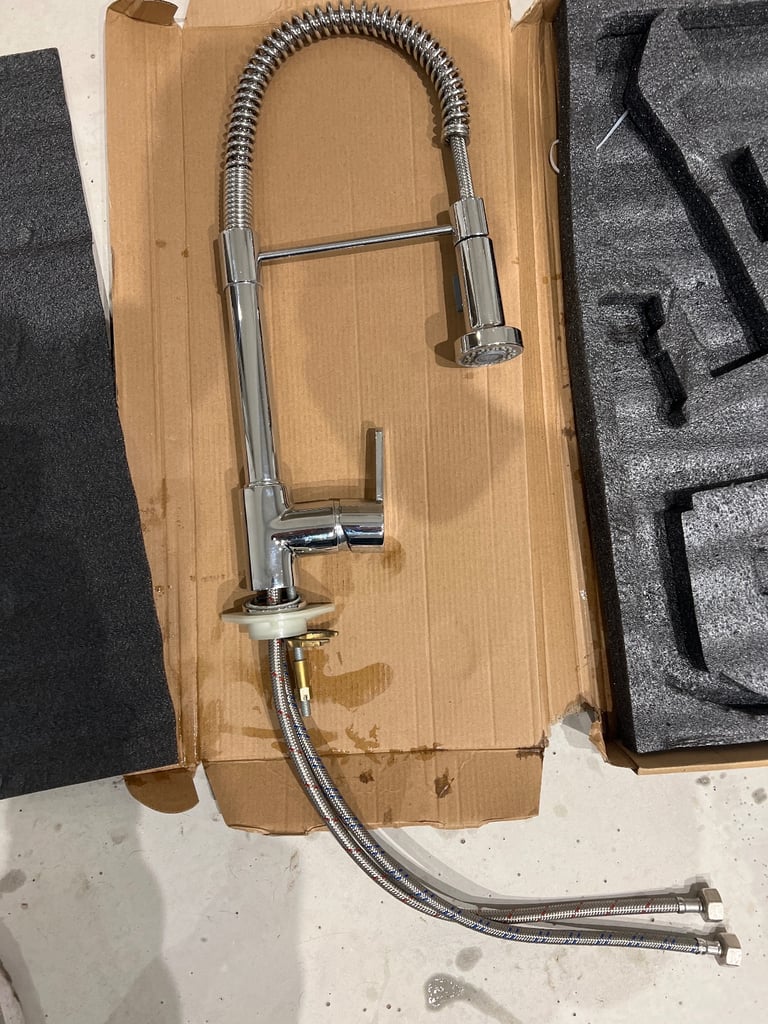 image for Wren kitchen mixer tap in chrome 