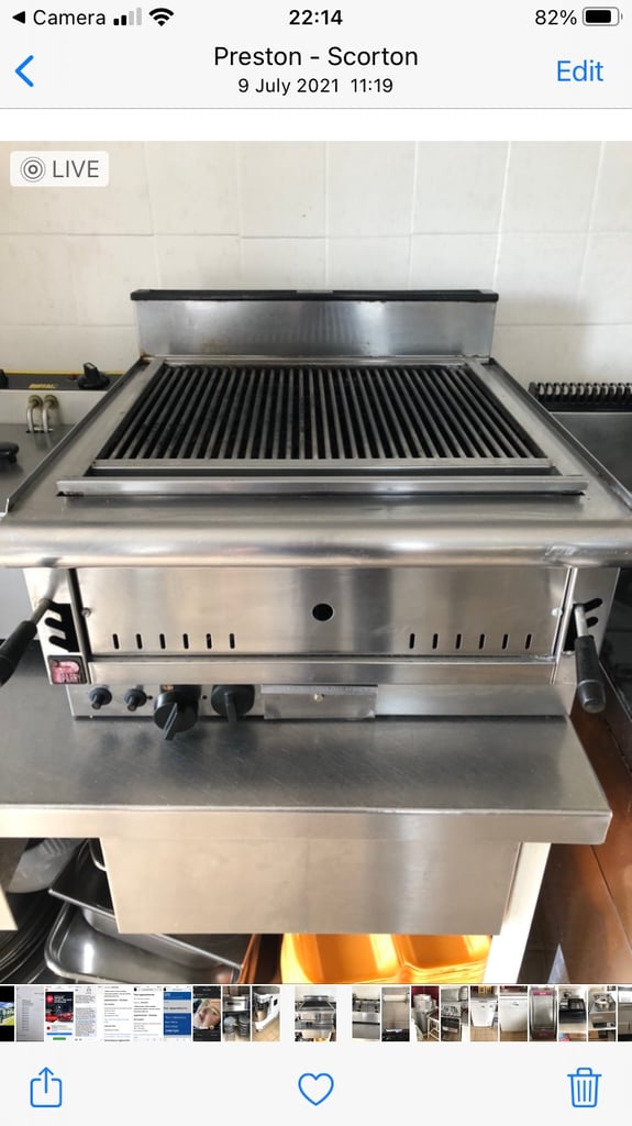 Parry gas chargrill for sale 