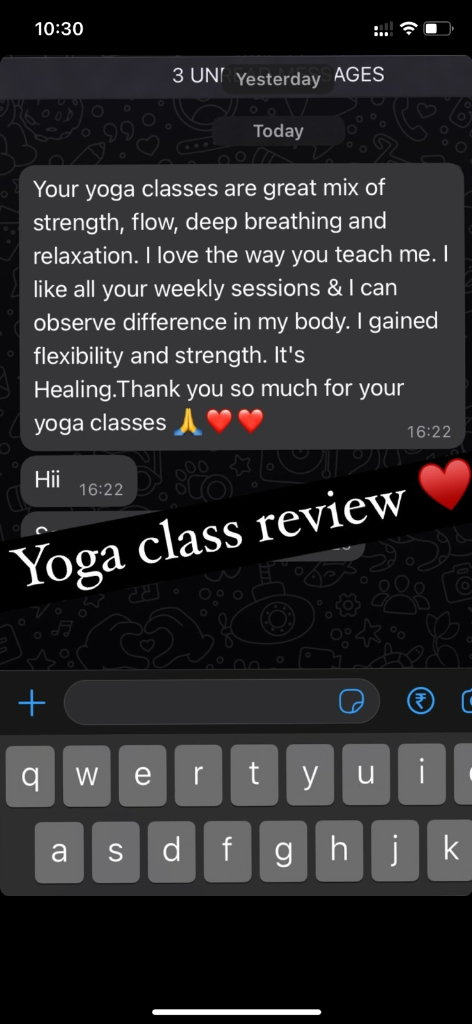 Discover inner peace 🧘‍♀️ FREE 1st class! Online yoga, £154/12 session