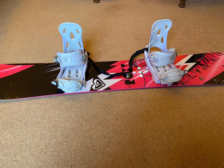 image for Roxy snowboard with bindings