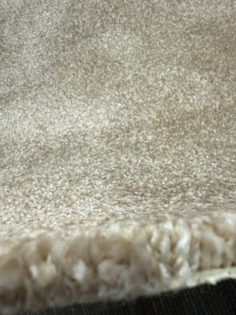 Thick cream beige carpet 1.42m x 4m Brand New