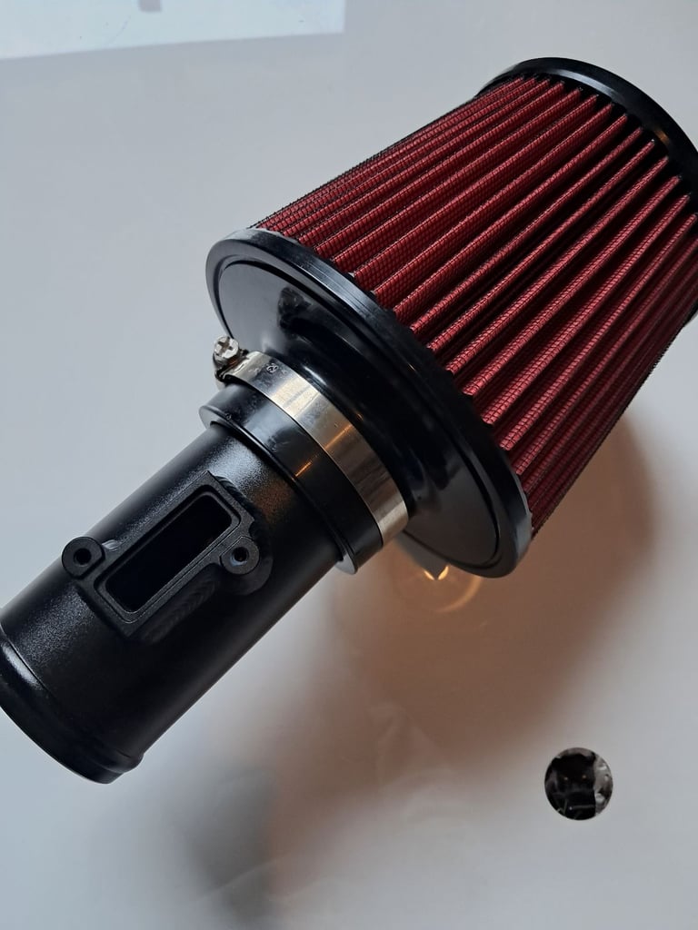 ford fiesta mk7 mk7.5 1.0 ecoboost. air intake , air filter with maff housing
