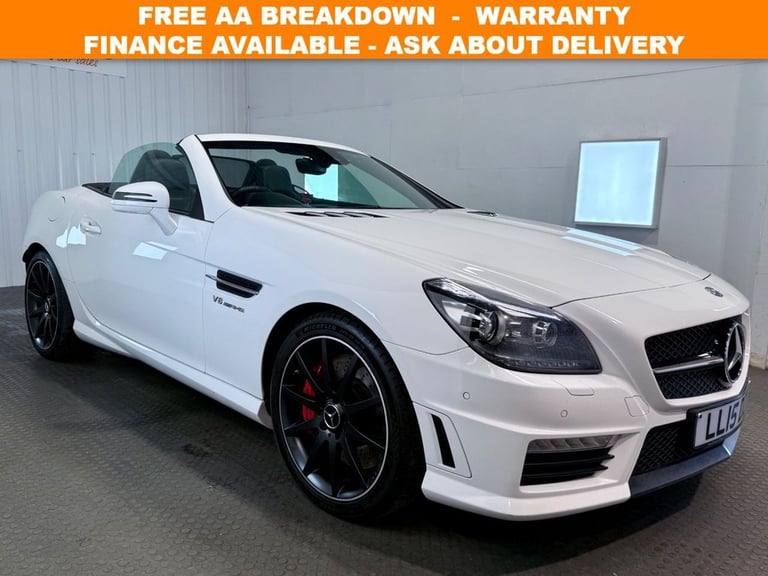 2015 15 MERCEDES-BENZ SLK 5.5 SLK55 V8 AMG CONVERTIBLE 2DR PETROL SPDS+7GT EURO 