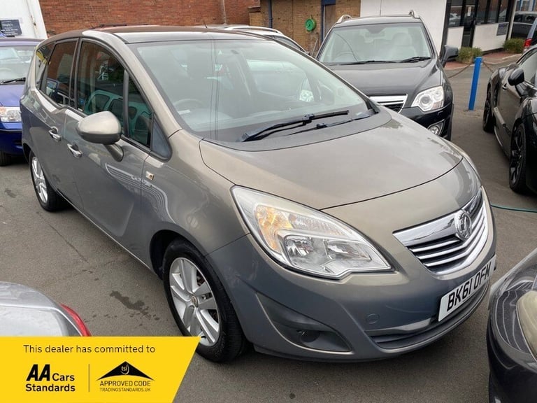 2011 Vauxhall Meriva 1.4i 16V SE 5dr Ulez Compliant ) Home Delivery available  MPV Petrol Manual