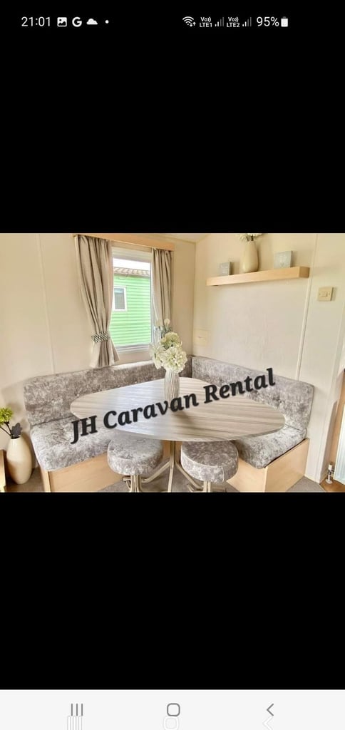 Caravan for sale 8 berth trecco bay