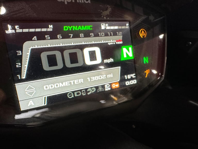Aprilia RS 660 2021 with 13,802 miles 