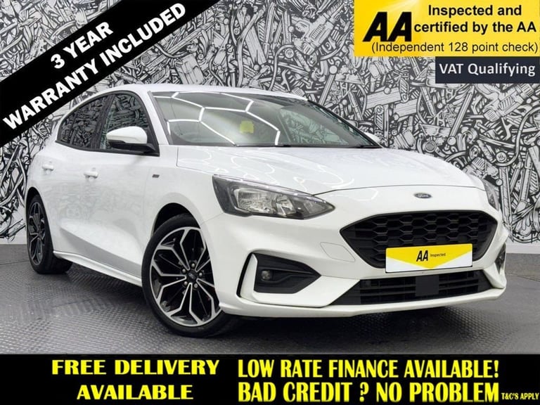 2020 Ford Focus 1.0T EcoBoost ST-Line X Hatchback 5dr Petrol Manual Euro 6 (s/s) (125 ps) Hatchba...