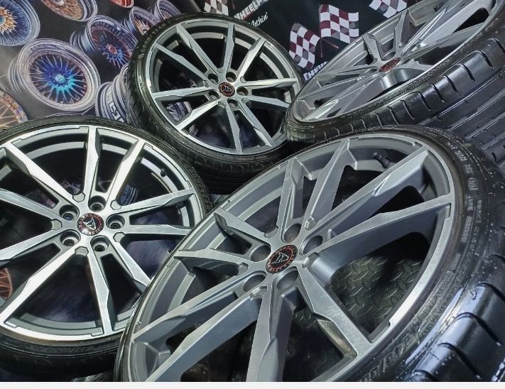 image for 20" WOLFRACE DORTMUND ALLOYS 5×120. TO FIT BMW, HINDA TYPE R, FK2 FK8, INSIGNIA