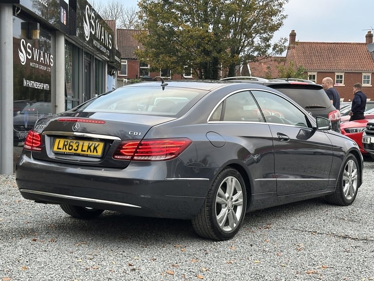 2013 Mercedes Benz E220d Diesel Auto 2 Door Coupe Grey