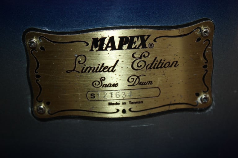 Mapex Limited Edition Ice Blue 14in x 5in Wooden Refurbished Snare Drum ~ £85 ono