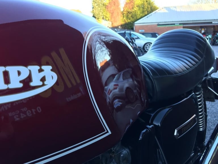 1979 Triumph Trident T160 Legend hand built by Les Williams Classic Cafe Race...