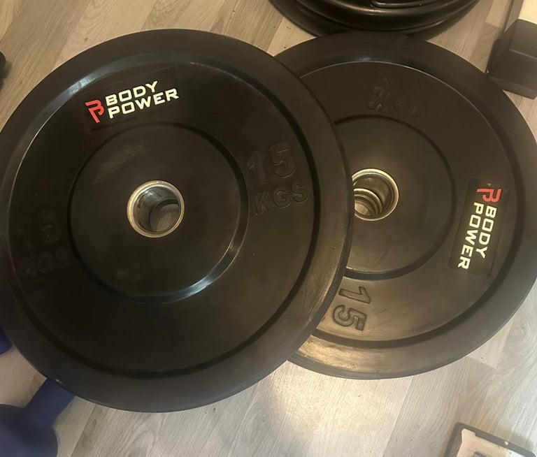 image for Body power Olympic rubber plate 