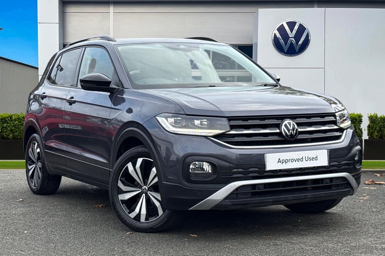 2022 Volkswagen T-Cross 1.0 TSI Black Edition 5dr | Parking Sensors  |  App Connect SUV PETROL Ma...