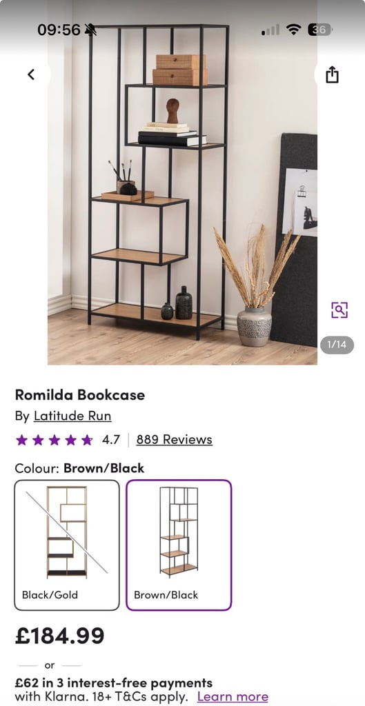 Bookcase/Storage Shelf