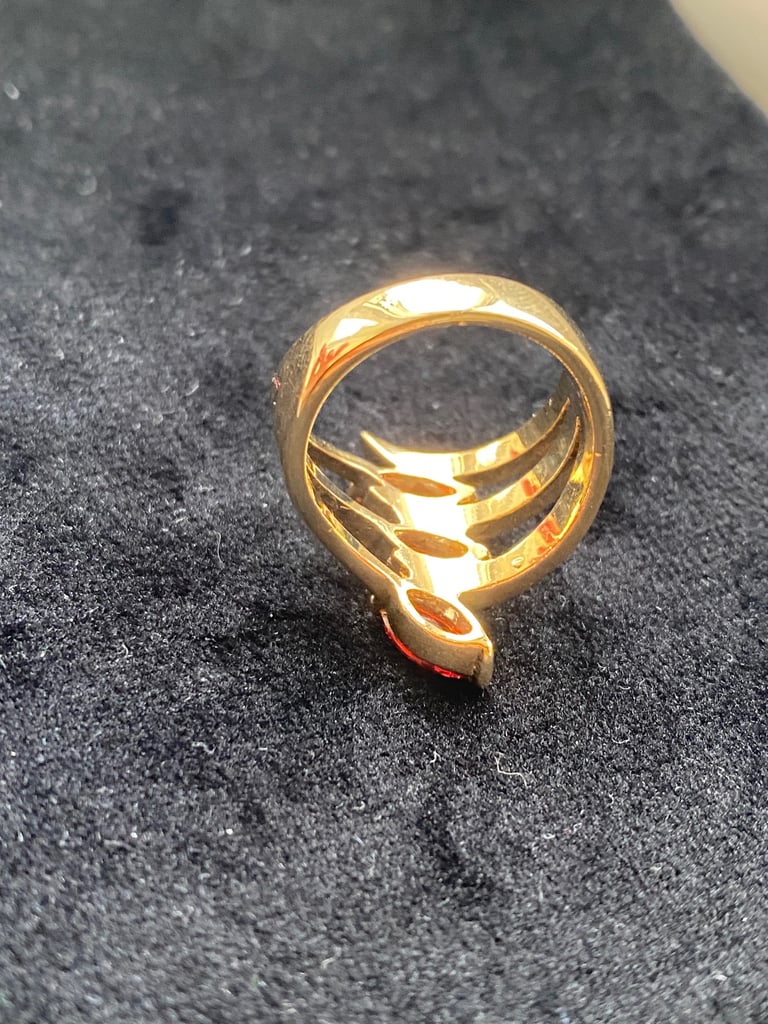 Antique golden ring 