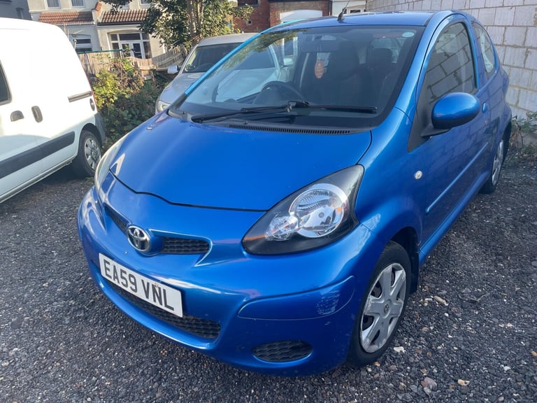 2009 Toyota AYGO 1.0 VVT-i Blue 3dr HATCHBACK PETROL Manual