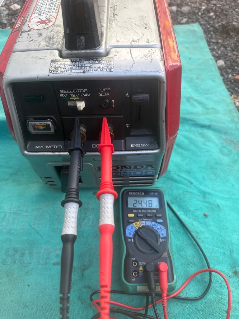 Honda ED 300 Portable Generator 6V 12V 24V