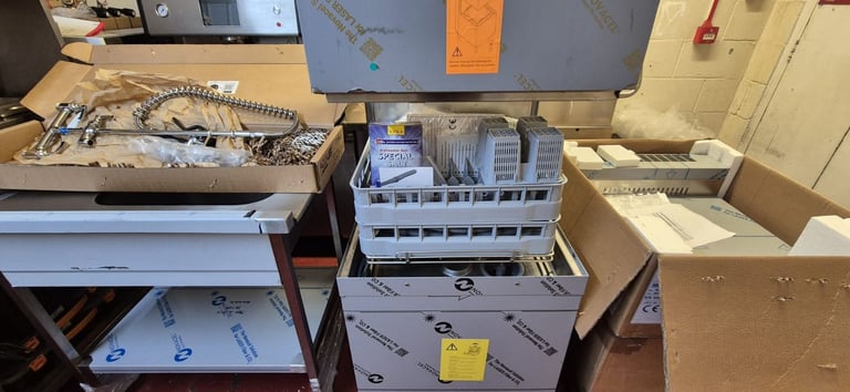 Maidaid EVO2160HRWS Evolution Passthrough Dishwasher With Heat Recovery & Sink