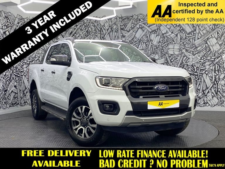 2021 Ford Ranger 2.0 EcoBlue Wildtrak Pickup Double Cab 4dr Diesel Auto 4WD Euro 6 (s/s) (21 PICK...