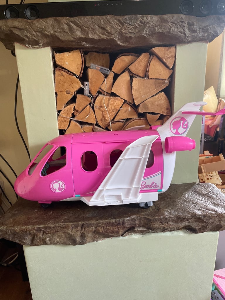 Large Barbie plane with Doll
