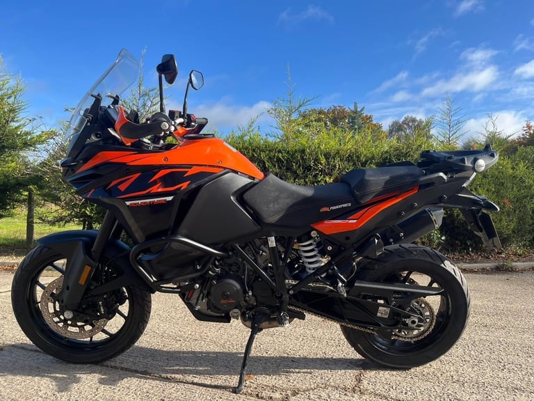 2019 19 KTM ADVENTURE 1090 ORANGE NICE 7k MILES HISTORY HPI CLEAR TOURER