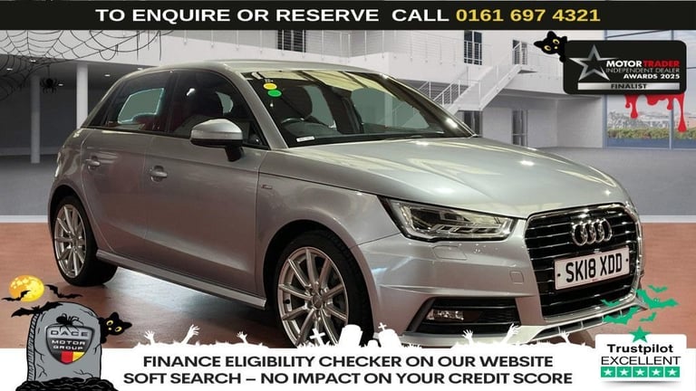 2018 Audi A1 1.4 TFSI S line Sportback 5dr Petrol Manual Euro 6 (s/s) (Nav) (125 ps) Hatchback Pe...