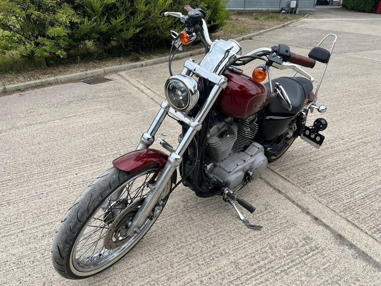 2009 09 HARLEY-DAVIDSON XL883C XL 883 C SPORTSTER CUSTOM CRUISER XLH883 - 2k MLS