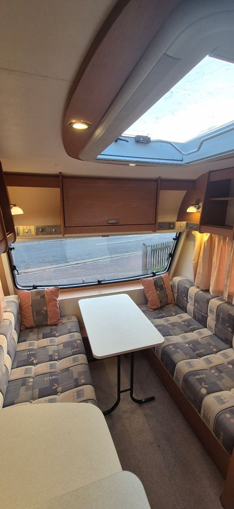 4 berth caravan with awning 