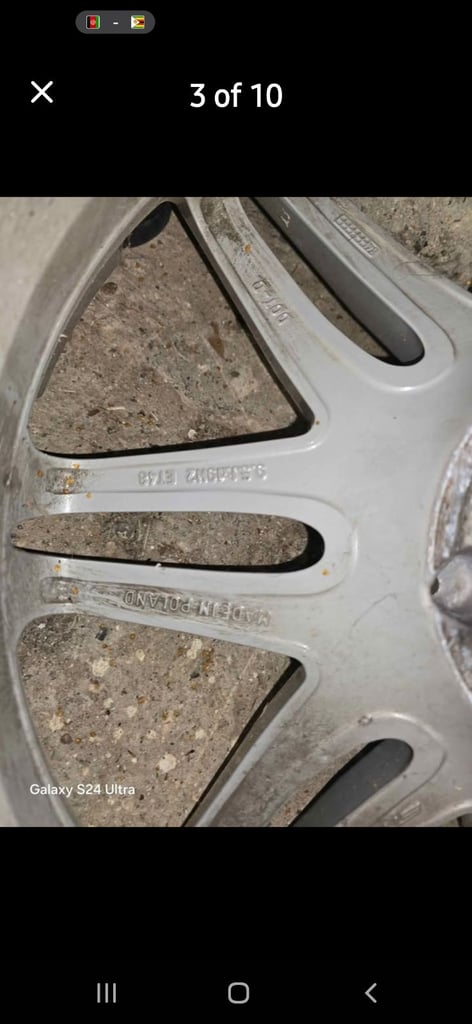 19 inch Mercedes benz alloy wheels,,,Total 4
