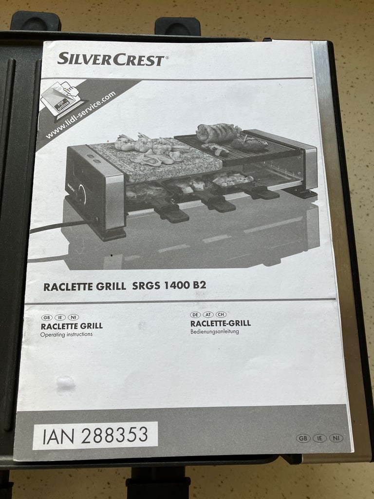 Raclette grill 