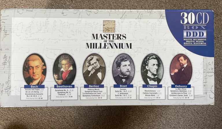 Classic music CD x 30 discs 