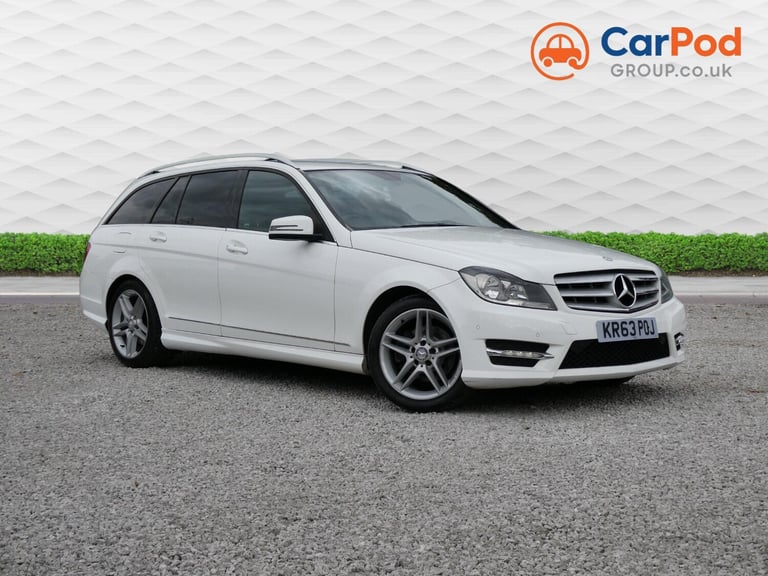 2013 Mercedes-Benz C-Class C220 CDI BlueEFFICIENCY AMG Sport 5dr Auto *GEARBOX OIL+SATNAV+CRUISE+...