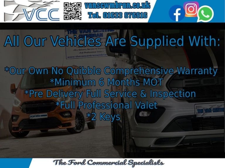2023 Ford Transit Custom 2.0 EcoBlue 170ps Low Roof Limited Van Auto PANEL VAN DIESEL Automatic