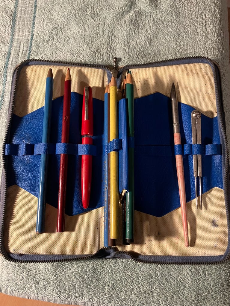 image for Vintage School Pen/Pencil Set