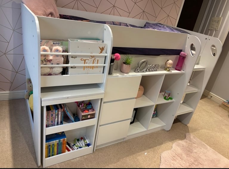 image for Midsleeper bed with loads of storage