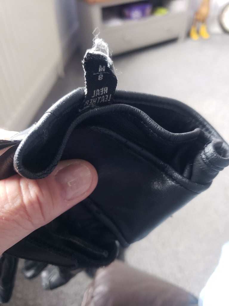 Buffalo leather gloves  size 9 medium