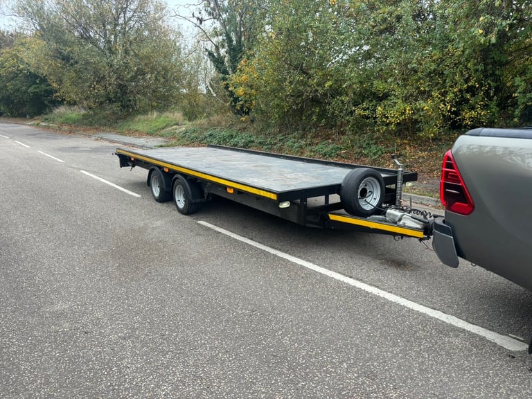 Flat bed trailer 18ft 3500kg