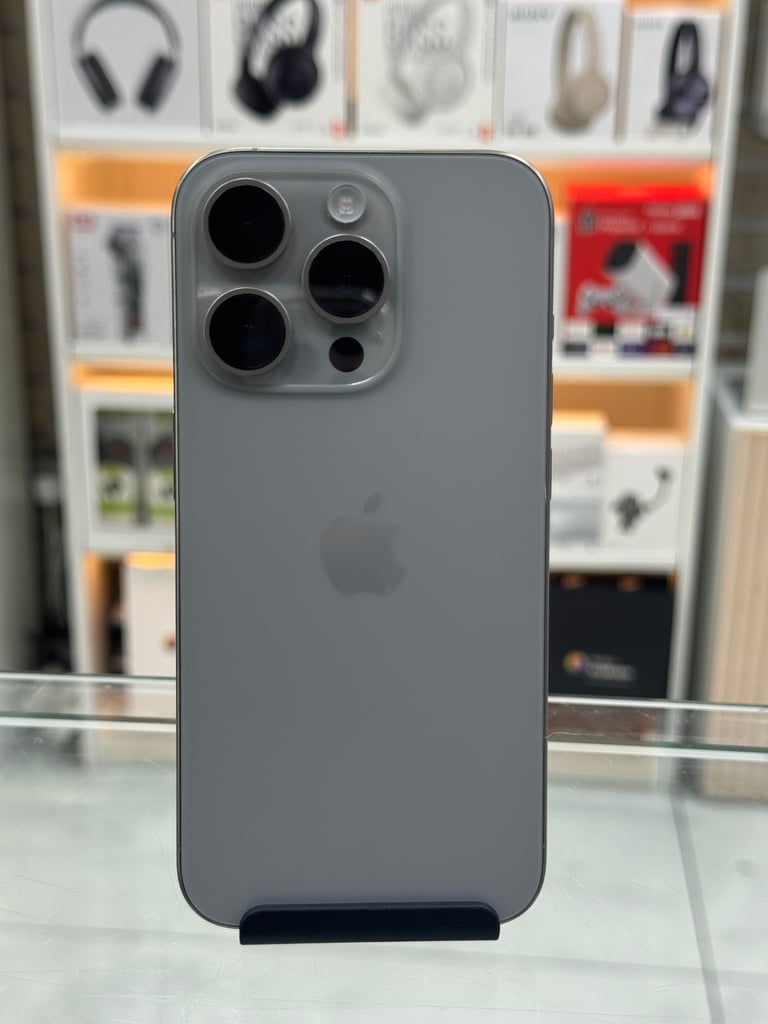 image for iPhone 15 Pro 128GB Natural Titanium With Warranty 