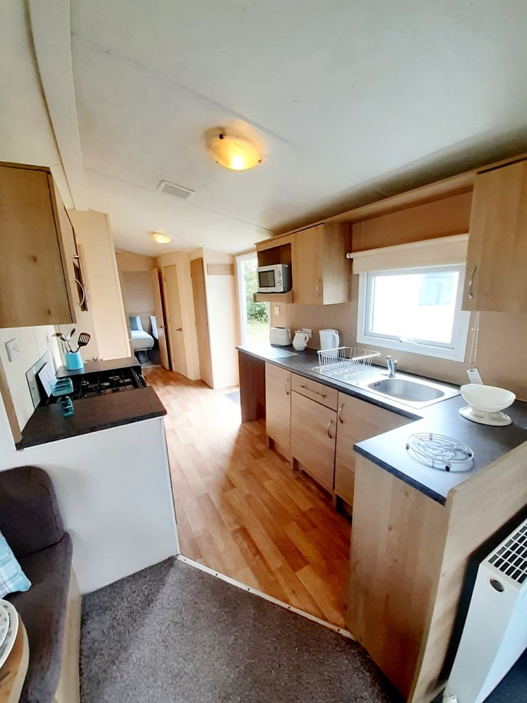 Own this 3 bedroom static caravan in hastings, 11.5 month use