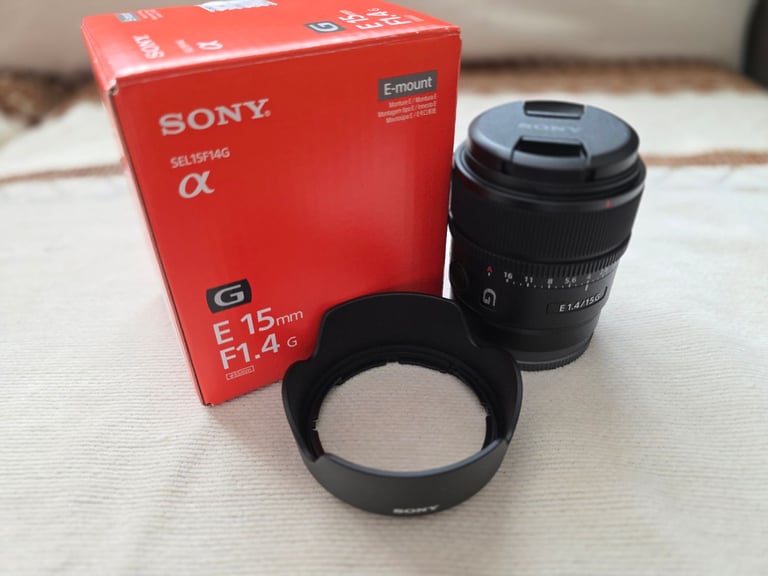 image for Sony 15mm F1.4 G - Wide angle lens