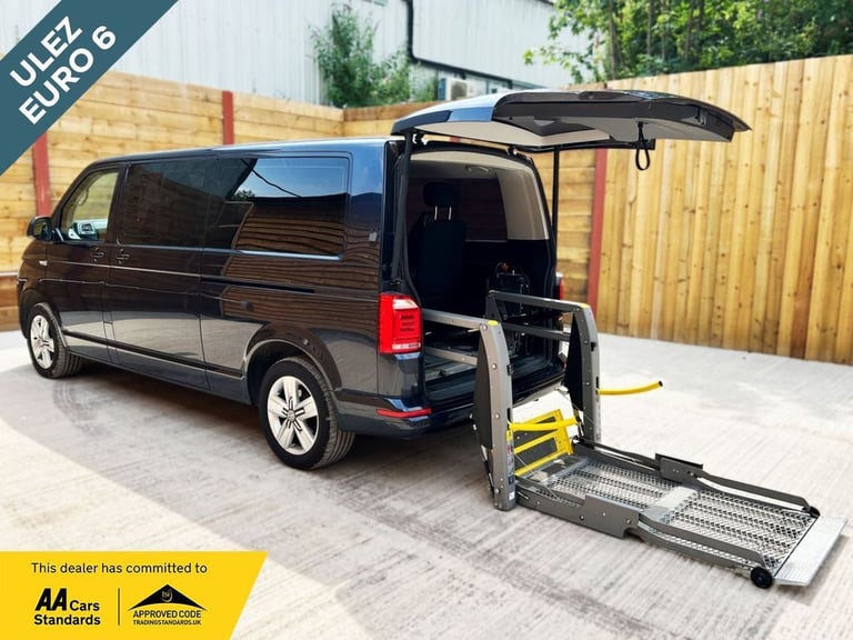 image for 2019 Volkswagen Caravelle LWB 6 Seat Auto Wheelchair Accessible Disabled Access Vehicle WAV MPV D...